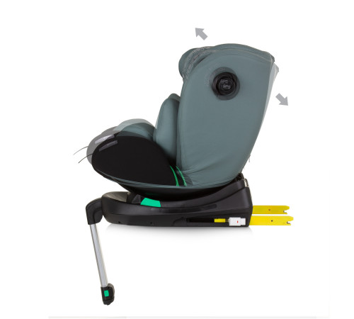 chipolino scaun auto "i-size isofix olimpus" stkol02404pg (40-150 cm.) verde