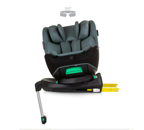 chipolino scaun auto "i-size isofix olimpus" stkol02404pg (40-150 cm.) verde