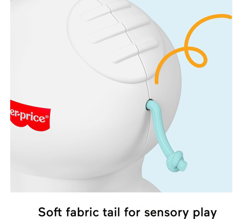 fisher price jdl63 jucăria educativă "ursulețul polar" seria "târăște-te după mine"