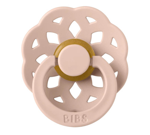 bibs suzeta rotunda din latex boheme m (6-18 luni) blush