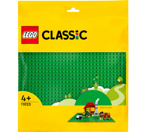  lego classic 11023 Конструктор "Пластина для строительства" зелёный