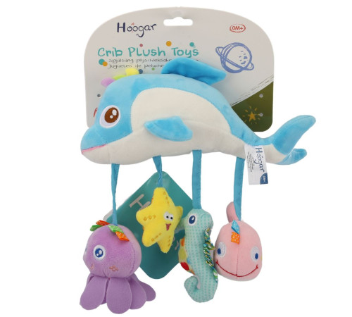Детский магазин в Кишиневе в Молдове Hoogar HG01040033 Игрушка на коляску "Кит"  hoogar hg01040033 Игрушка на коляску "Кит"
