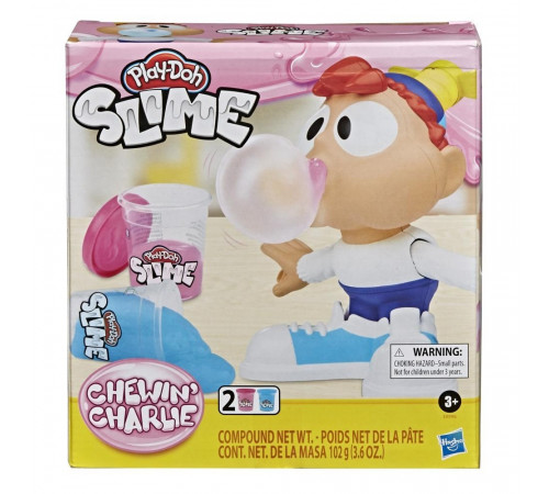  play-doh e8996 set de joc "chewin charlie slime"