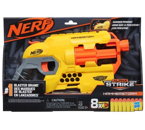 Nerf E6748 Бластер "Alpha Strike Hammerstorm" nerf e6748 Бластер "alpha strike hammerstorm"