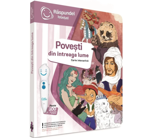  raspundel istetel 86399 carte interactivă  "povesti din intreaga lume" (ro)