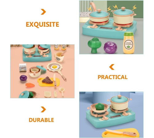 op ДЕ05.447 set de joc "bucătărie mică" (36 articole)