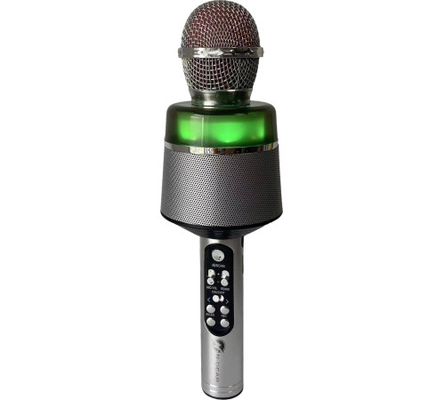 n-gear microfon portabil bluetooth karaoke "star mic" starmic100silvr silver