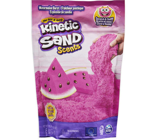 kinetic sand 6053900 Кинетический песок с ароматом (227 гр.) в асс.