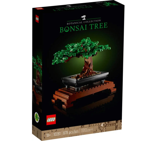  lego icons 10281 constructor "bonsai tree" (878 el.)