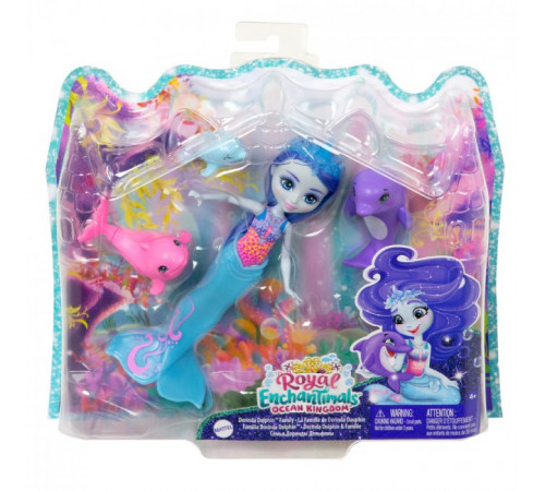 enchantimals hcf72 set de joc "familia delfinilor"