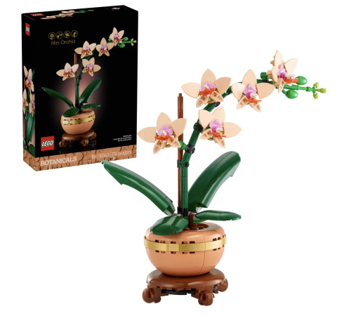 lego botanical collection 10343 constructor "mini orhidee" (274 el.)