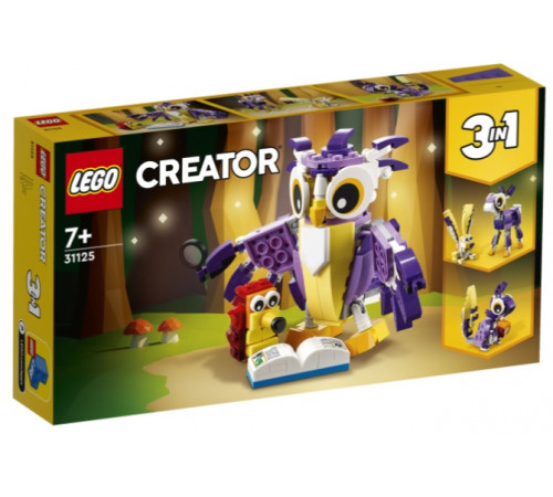  lego creator 31125 Конструктор " Удивительные лесные обитатели" (175 дет.)