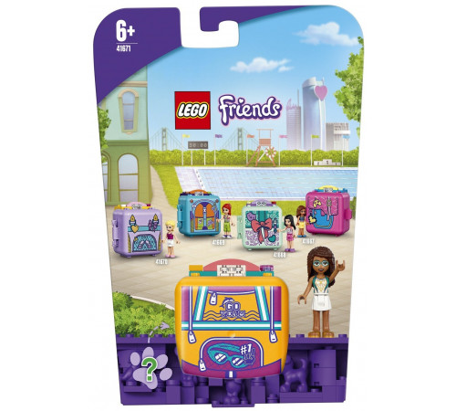 lego friends 41671 constructor "cub andrea pentru înot" (59 el.)