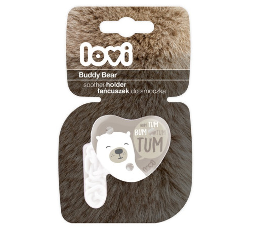  lovi 10/887 lant pentru suzet "buddy bear"
