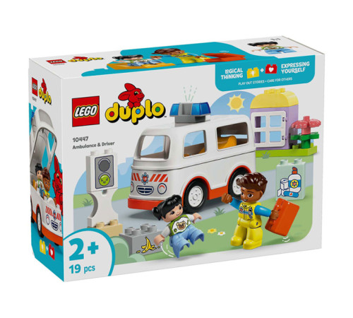 Детский&nbsp;магазин в Кишиневе в Молдове lego duplo 10447 Конструктор  "Скорая помощь" (19 дет.)