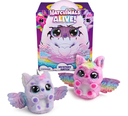 Jucării pentru Copii - Magazin Online de Jucării ieftine in Chisinau Baby-Boom in Moldova Hatchimals 6069132 Jucărie interactivă "Alive Pufficorn"  hatchimals 6069132 jucărie interactivă "alive pufficorn"