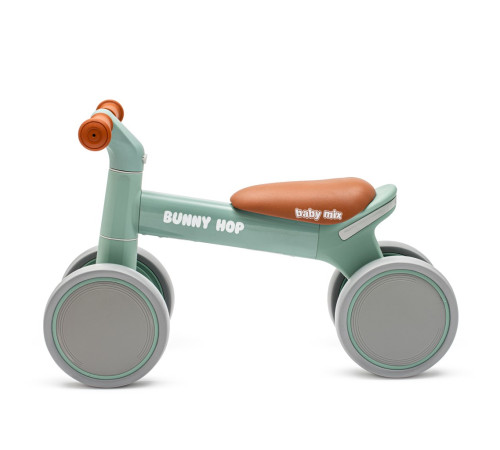 babymix 56299 run bike bunny hop ultralight verde