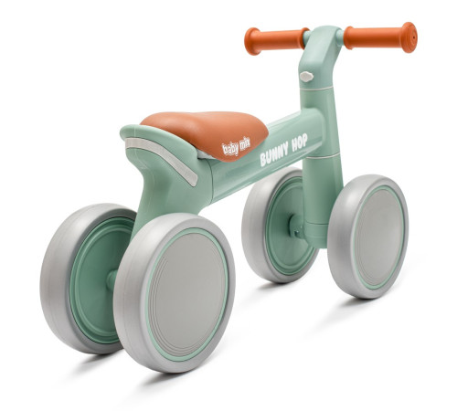 babymix 56299 run bike bunny hop ultralight verde