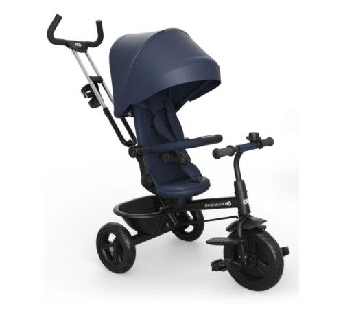  kinderkraft Детский трицикл aston 2 plus (синий)
