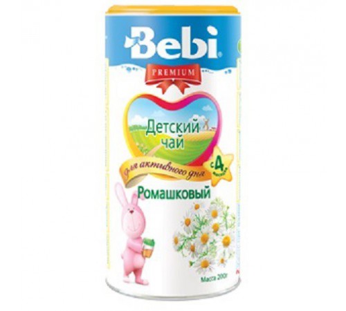 Детское питание в Молдове Bebi Ромашковый детский чай (4m+) 200 гр. bebi Ромашковый детский чай (4m+) 200 гр.