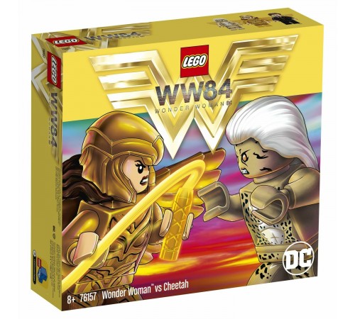  lego super heroes 76157 Конструктор "Чудо-женщина против Гепарды" (371 дет.)