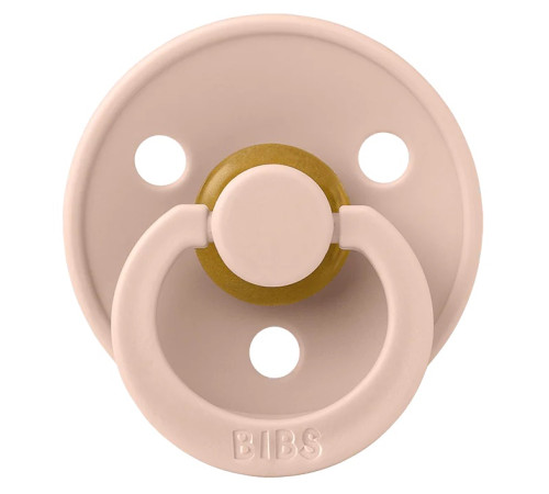 Bibs Suzeta anatomica din latex Color S (0-6 luni) Blush  bibs suzeta anatomica din latex color s (0-6 luni) blush