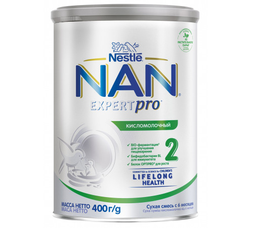  nan 2 expert pro acidolactic (6-12m) 400 gr.