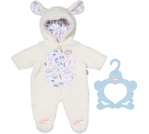 zapf creation 709825 salopetă baby annabell "sheep" (43 cm.)