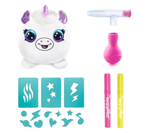 canal toys air020cl set de creativitate "plush mystery mini plush neon"