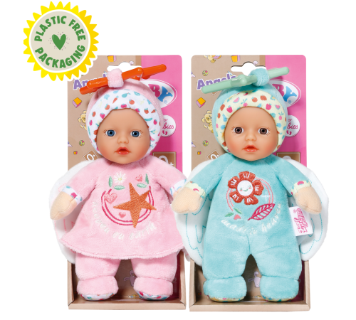 zapf creation 832295 păpușă moale baby born "angel" (în sort)