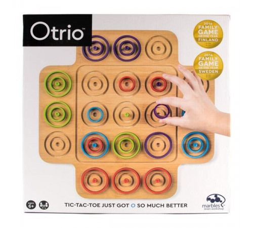 spin master 6045064 Настольная игра "otrio wood"