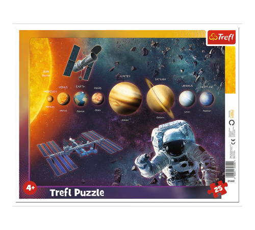  trefl 31342 puzzle "sistemul solar" (25 el.)