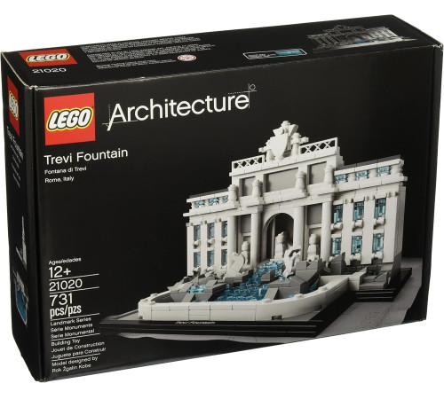 lego architecture 21062 constructor „fântâna trevi” (1880 el.)
