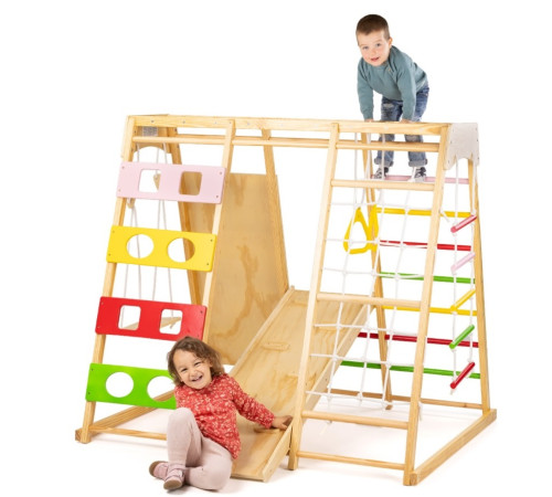 Jucării pentru Copii - Magazin Online de Jucării ieftine in Chisinau Baby-Boom in Moldova chipolino wtarsl02502 complex de joacă pentru copii din lemn 7 în 1