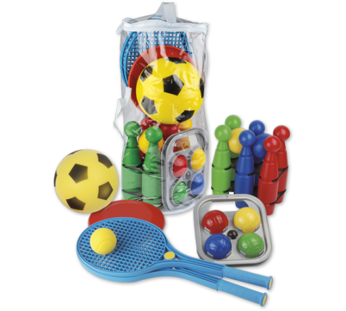 androni 7249-00sp1 set pentru sport &icirc;ntr-o geantă