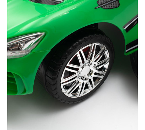 baby mix ur-bej919 racer Машина детская c ручкой зеленая