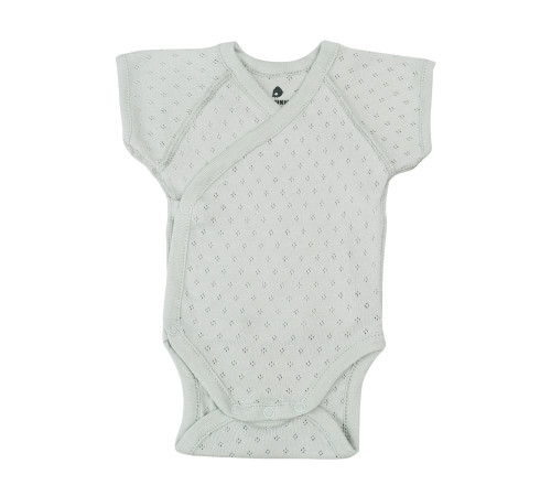 Haine pentru copii in Moldova minikin 25100562 body "frunză ajurata" (m. 62) gri deschis