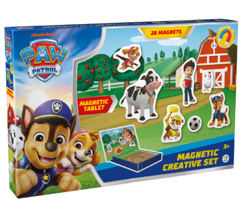 Детский&nbsp;магазин в Кишиневе в Молдове 200639 Развивающая магнитная игра "Щенячий патруль: Приключения на ферме" (26 эл.)