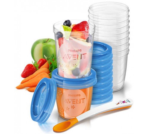  avent scf721/20 Контейнеры для хранения продуктов (20 шт.)