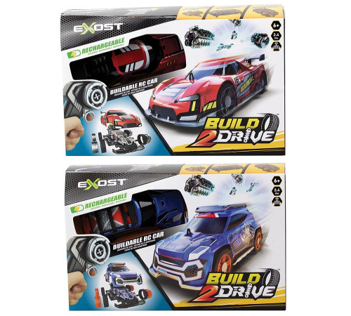 exost 7530-20700 masina cu telecomanda "build 2 drive" (in sort.)