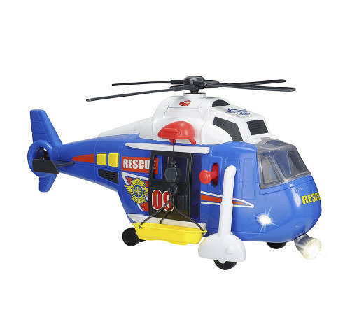dickie 3308356 elicopter "serviciu de salvare" cu lumină și sunet