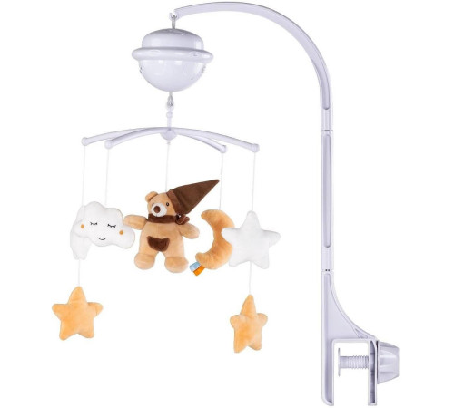Детский&nbsp;магазин в Кишиневе в Молдове chipolino mild02310bea Музыкальный мобиль с проектором "Мишка"