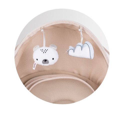 chipolino leagăn electronic "e-sway" shees2501bi (până la 9 kg.) biscotta