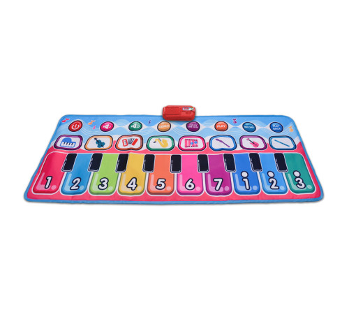 bontempi 541632 covoras muzical "pian" (130 x 48 cm)