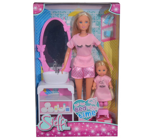 Jucării pentru Copii - Magazin Online de Jucării ieftine in Chisinau Baby-Boom in Moldova Simba 5733198 Set de joc "Steffi și Evi: E timpul să te speli”  simba 5733198 set de joc "steffi și evi: e timpul să te speli”