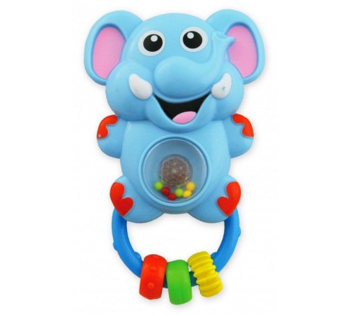 baby mix pl-310547a Погремушка музыкальная Слоник