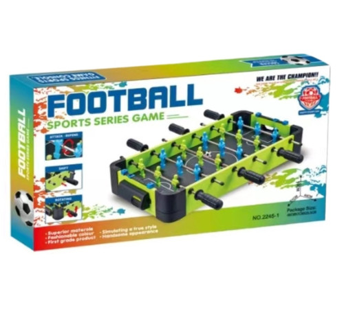  zja358380 Деревянный настольный футбол (зелёный)