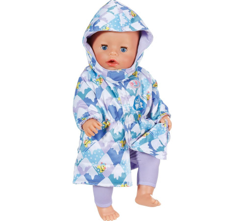 zapf creation 829424 set haine pentru păpuși "baby born deluxe 4 anotimpuri" (43 cm.)