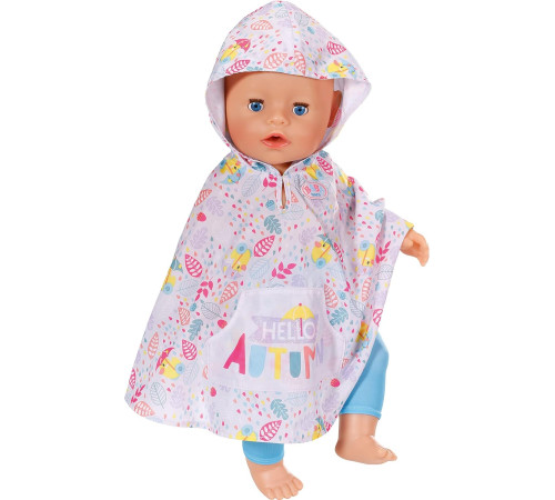 zapf creation 829424 set haine pentru păpuși "baby born deluxe 4 anotimpuri" (43 cm.)