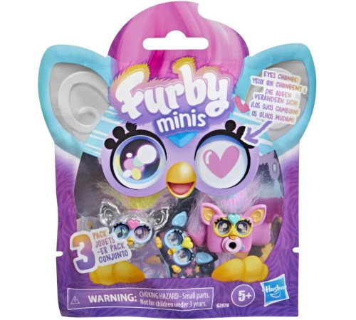  furreal friend g2976 set 3 jucării surpriză "furby minis "(2.54 cm)